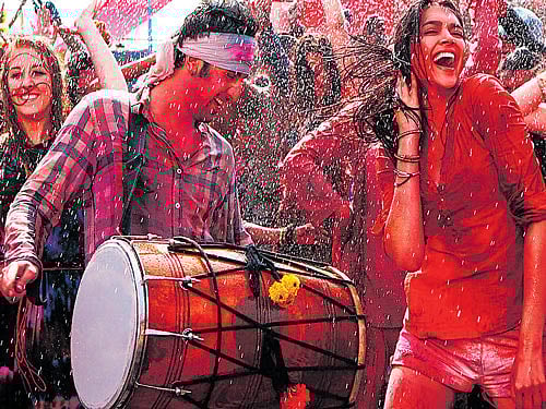 Colour Riot It's important to protect your skin after playing Holi.