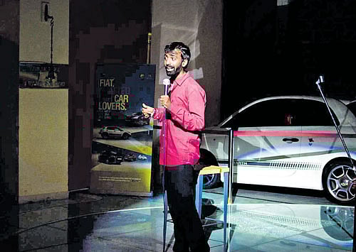 Hilarious: Kritarth Srinivasan.