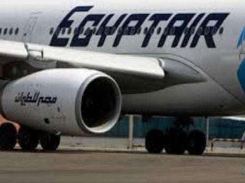 File photo of EgyptAir plane seen on the runway at Cairo Airport. Courtesy: Twitter