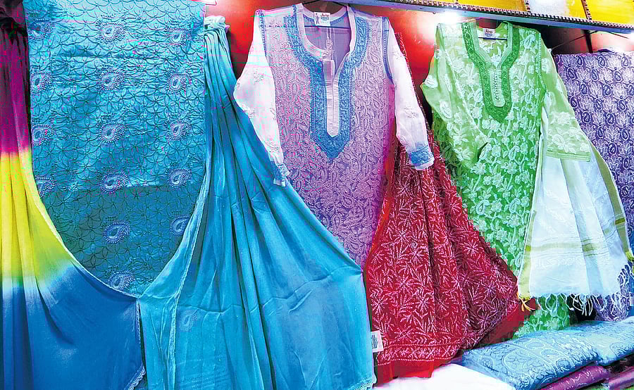 A  variety of embroidery