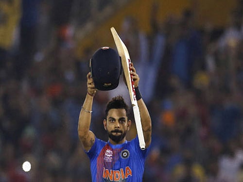 Kohli was adjudged Man of the Tournament for his sublime form which made him the backbone of India's batting line-up. He scored 273 runs with a staggering average of 136.50 and an equally astounding strike-rate of 146.77 with three 50 plus scores. Reuters photo