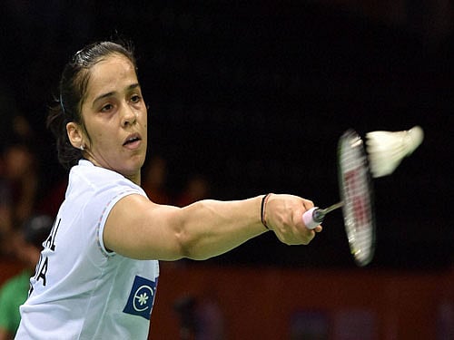 Saina has now beaten the Korean nine times in 13 meetings. PTI File Photo.