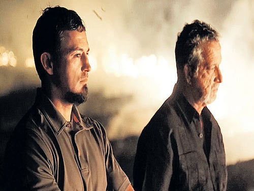 Crime fighters (From left) Detectives Aubrey St Angelo and Rodie Sanchez in a still from 'The Killing Fields'.