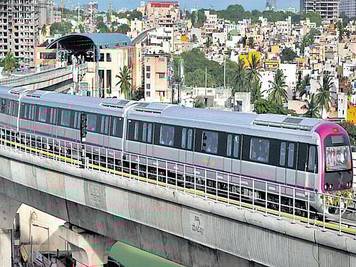 Namma Metro. DH file photo