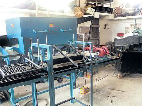 innovative Some of the machines designed by Shylaja. photo by author