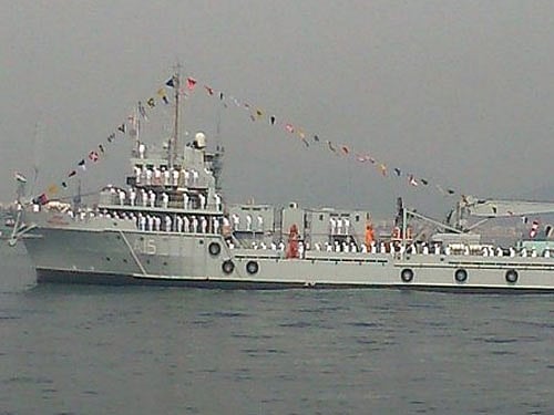 INS Nireekshak. Courtesy: Twitter