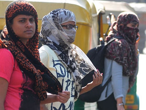 The wind pattern has been typical in the last few days, without much moisture. DH photo