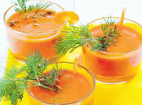 Raid that refrigerator for some fresh veggies and you are good to go.