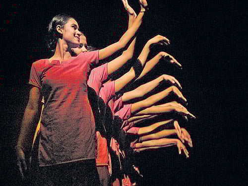 self-expression (Clockwise) Dance performances put forth by the NGO Kolkata Sanved; Sohini Chakraborty, its founder. Photo courtesy: Kolkata Sanved