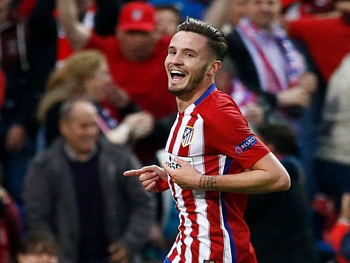 Saul Niguez. Reuters Photo.