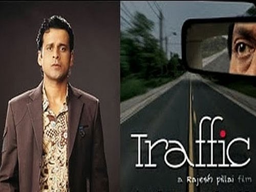 Traffic, a Hindi remake of Pillai's 2011 Malayalam hit, is inspired by a true incident. While it does inevitably take recourse to drama to heighten reality, it stays firmly focused on the requirements of the story. Movie poster.