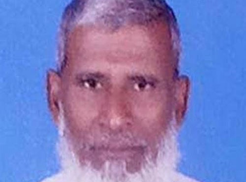 Shahidullah was found dead with gashes on the right shoulder and a slit throat in a mango orchard in Rajshahi city's Tanor upazila, police said. Picture courtesy Twitter