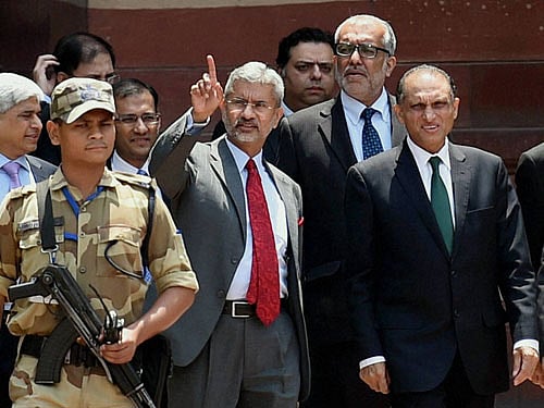 Chaudhry said that there was a trust deficit between Pakistan and India which needs to be removed for better ties between the two nations. pti file photo