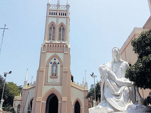 St Mary's Basilica in Secunderabad. JBS Umanadh