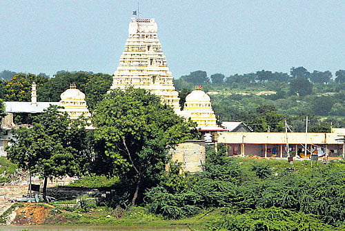 NEED TO RESTORE: A view of the Chandralamba Temple.