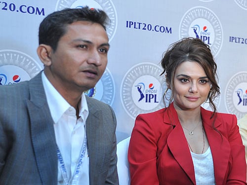 A media report had claimed that Zinta hurled expletives at Bangar after the narrow loss. Zinta too has rubbished the report. DH File Photo.