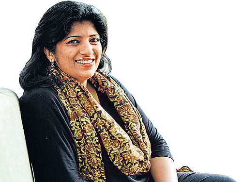 Rare talent  Costume designer Roshni Dinakar.