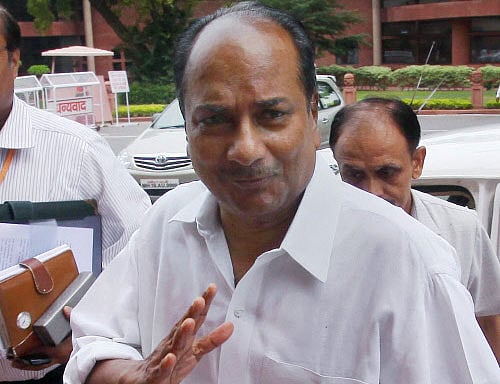 Congress leader A K Antony. PTI file photo