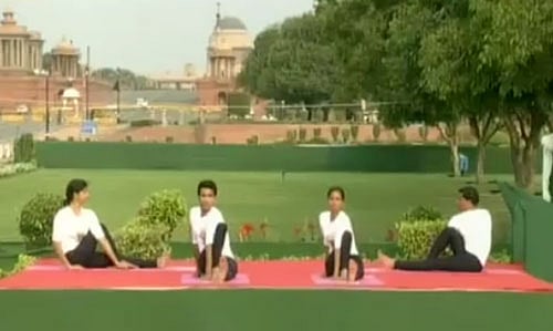 The protocol, prepared by a government-appointed panel of experts for those participating in the International Yoga Day, has been circulated through government departments, schools, colleges and universities across the country. pti file photo