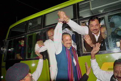 The fate of rebel Congress MLAs, whose disqualification is pending before courts, would come up for discussion at an Uttarakhand core group meeting convened by BJP chief Amit Shah on Wednesday.  pti file photo