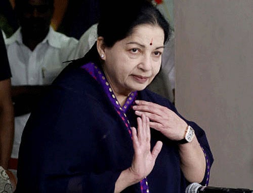 Jayalalithaa. PTI file photo