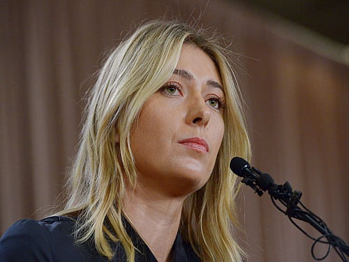 Maria Sharapova. Reuters file photo