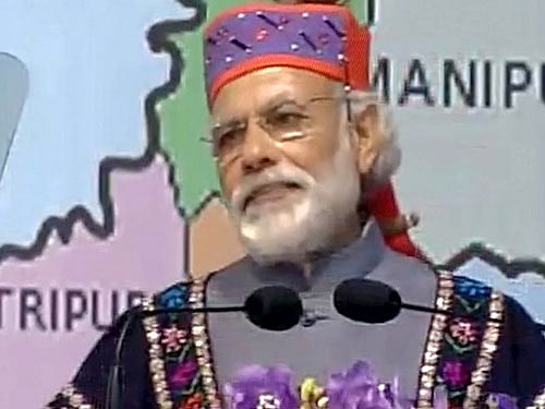 Prime Minister Narendra Modi. Courtesy: ANI