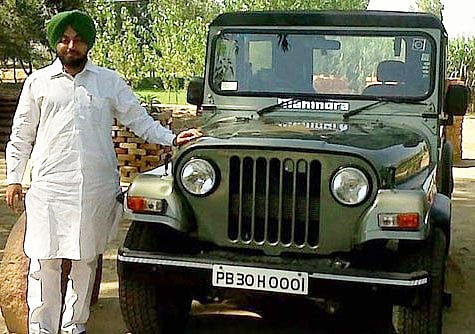Harkirat Singh, grandson of former Punjab Chief Minister Beant Singh. Photo courtesy: Twitter