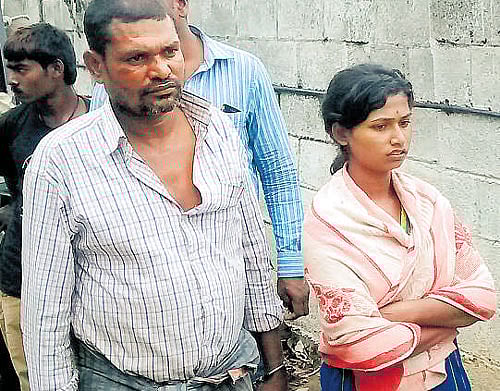Thimmaiah and Manjula were working as caretakers at a farmhouse, owned by Ramakrishna, a resident of Bengaluru.