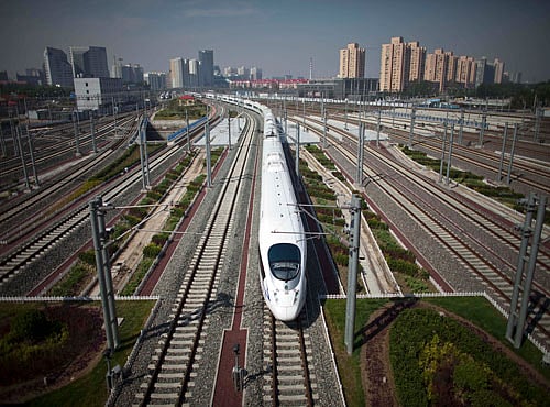 This may well be a high speed season in Indian Railways (IR). No one had imagined that IR would catch a speed fever in this manner. If we look at railways' policy three or four years ago, we find experienced politicians like Pawan Kumar Bansal or Mallikarjun Kharge dismissing the idea as a useless one. File photo