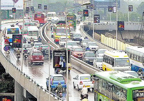 HEBBAL&#8200;FLYOVER. DH photo