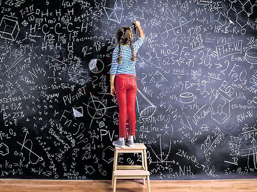 Though researchers detected no change in any of the children's vocabulary skills, the kids who performed the dots game in the proper training fashion - easiest to hardest - scored much higher on the math test, getting about 80 percent of the answers correct. File photo. For representation purpose
