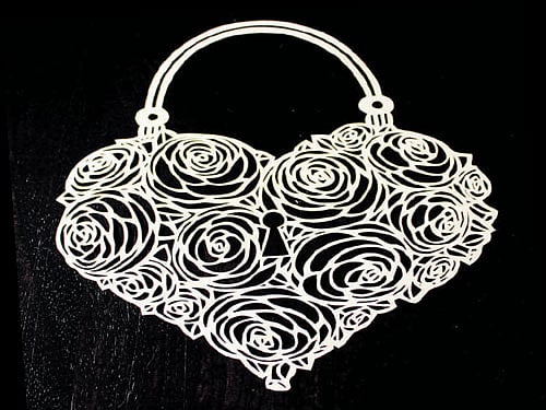 Agnisha's creations made from paper.