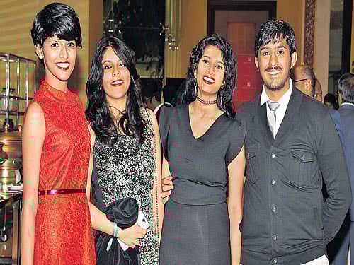 jovial (From left) Eleanor, Simran, Akansha and Vishnu.