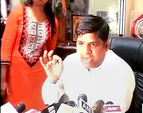 AAP legislator Dinesh Mohaniya. PTI Photo