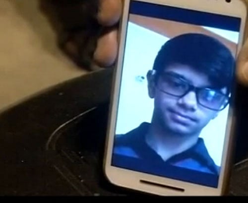 The deceased, Rajat Menon, a class IX student at a private school, had left home around 6 PM yesterday and did not return. Photo courtesy: NDTV