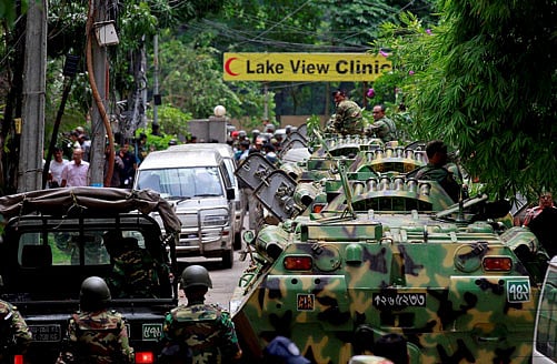 Islamic State has claimed responsibility for the killing of the hostages, mostly foreigners, and two police officers during an 11-hour siege that ended yesterday after the army stormed the Holey Artisan Bakery popular with expats in the diplomatic zone here, killing six attackers and capturing one alive. PTI file photo