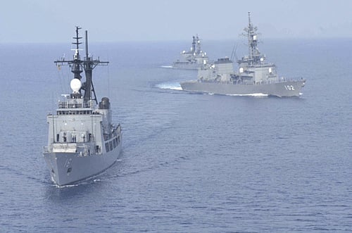 Beijing has conveyed to New Delhi that it would expect India to maintain that bilateral and friendly dialogue between China and its neighbours was the only way to resolve the South China Sea dispute, sources told DH. PTI File Photo.