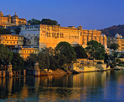 A royal visit The Lake City Palace in Udaipur.