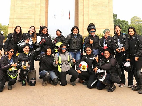 All women 13th edition of the Royal Enfield Himalayan Odyssey @carandbike