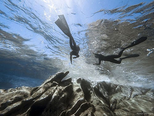 Recent discoveries of free hydrogen gas, which was once thought to be very rare, have been made near slow-spreading tectonic plates deep beneath Earth's continents and under the sea. Image courtesy Twitter.