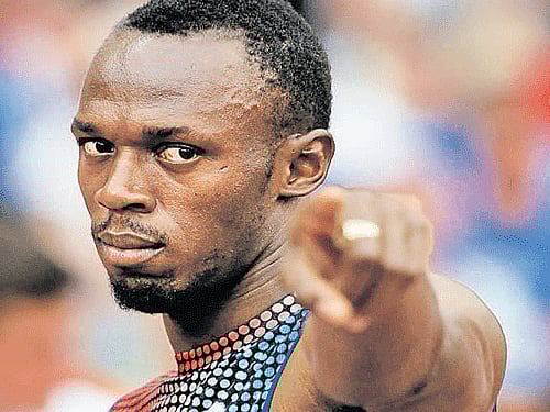 Bolt is confident he can iron out any glitches with his cornering in his favourite discipline. File Photo.