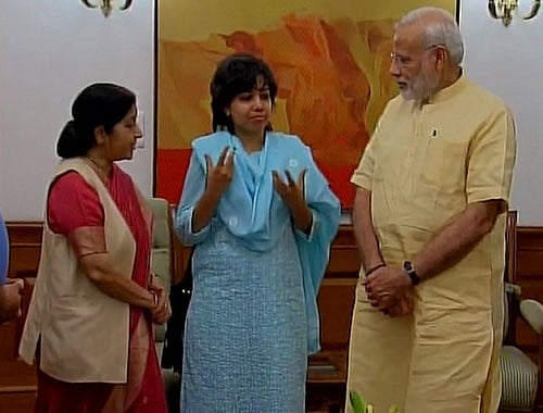 Judith was held captive by a criminal gang in the Shomali Plains north of Kabul. The Embassy of India in Kabul played a key role in securing her release. ANI Photo