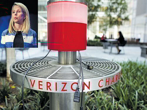Verizon, a challenger  to Google, Facebook