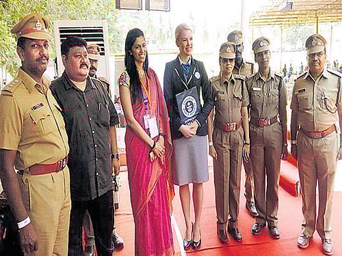 Home Guards after creating a record in Coimbatore.