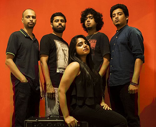 GROOVY: Sudarshan, Puneet, Kishan, Siddharth and Nikhila.