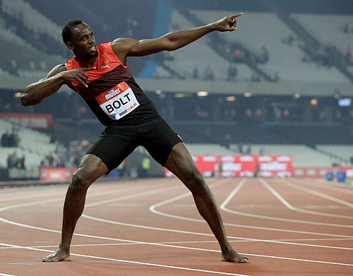 The Boss: A fit Usain Bolt will be hard to beat as he chases history again. AP/PTI