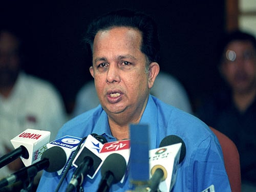 Ex-ISRO chairman G. Madhavan Nair. DH File Photo.