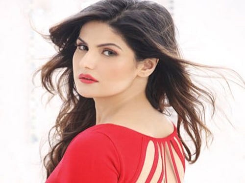 Actress Zareen Khan. Image courtesy Twitter.