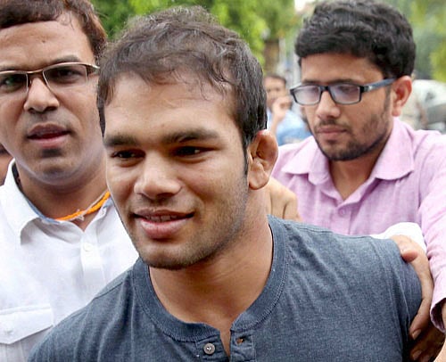 Indian wrestler Narsingh Yadav. PTI file photo